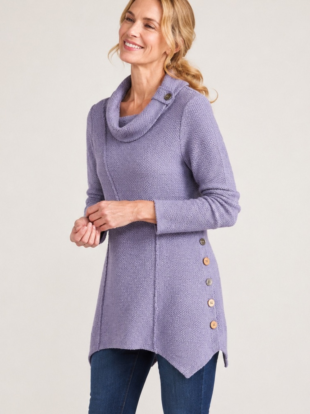 Soft Surroundings Breakwater Pullover (Lavender)